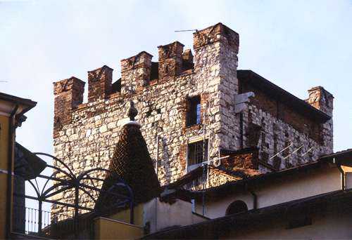 Torre di porta "Bruciata" e campanile di San Faustino in Riposo