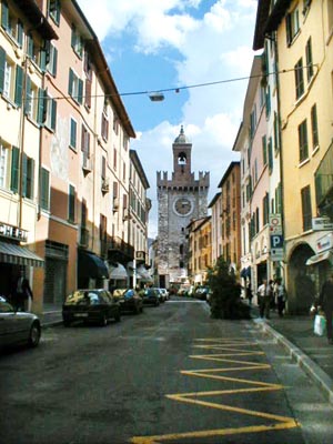 ... entrò tutta la vanguardia del terzo corpo, procedendo pel corso della Pallata... 